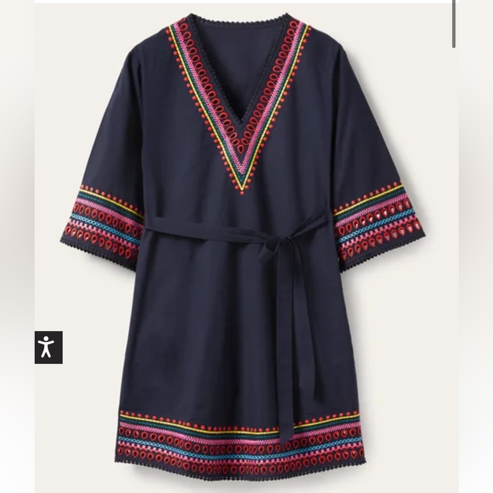 Boden Embroidered Dress